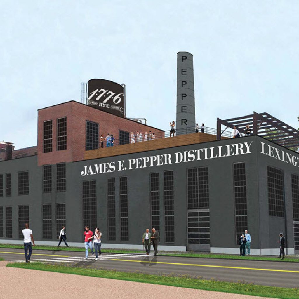 James E. Pepper Distillery 2017 Rendering