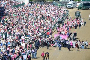 2016 Kentucky Oaks Pink Out Survivors Parade