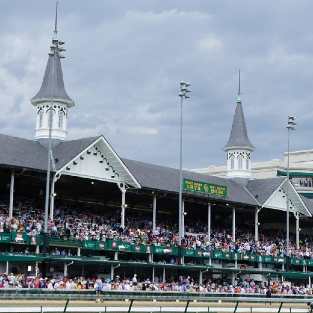 Churchill Downs on Derby Day