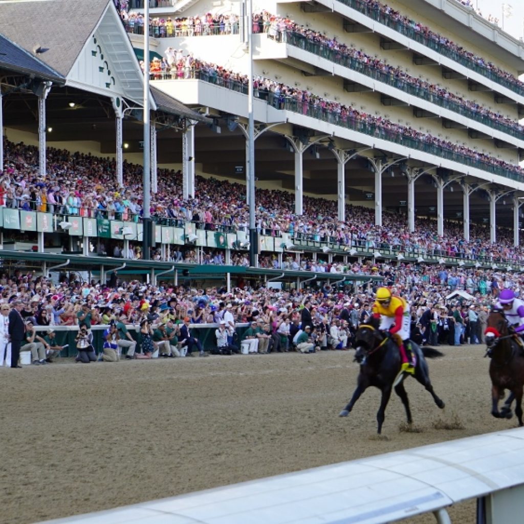 Kentucky Derby 2016 1st Time Around the Track