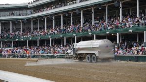 Churchill Downs - Watering the Track