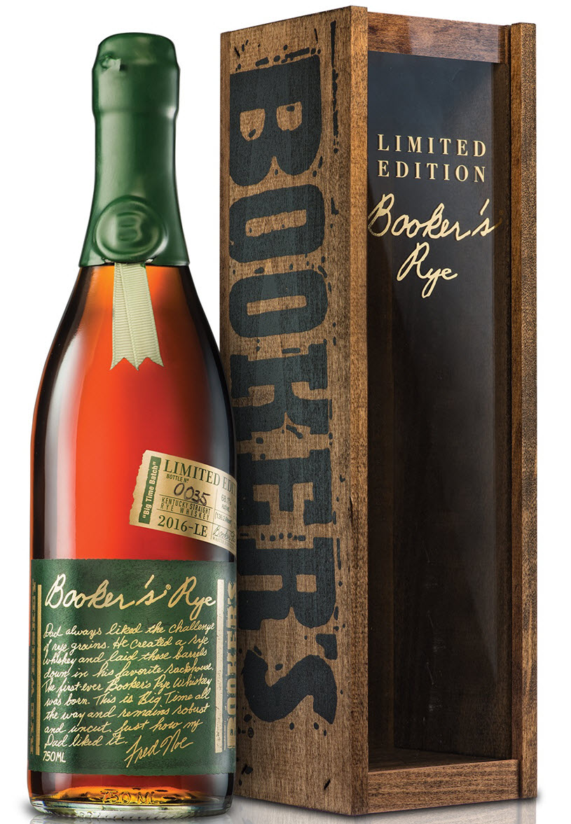 Bookers Rye Whiskey Limited Edition 2016