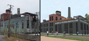 James E. Pepper Distillery Now and Future