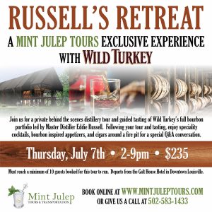 Wild Turkey - Russells Retreat Experience Brochure