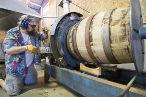 Barrel Making - Cutting the Groove for the Head