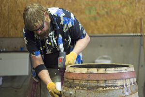 Barrel Making - Adding the Hoops