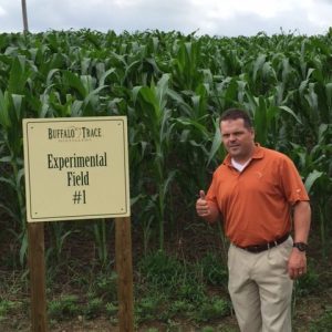 Buffalo Trace Master Distiller Harlen Wheatley with 2015 Boone County Corn Crop