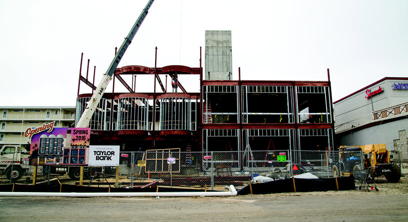 Seacrets Distillery Construction