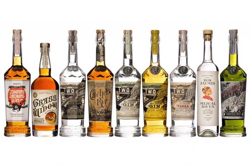 Two James Spirits Product Line