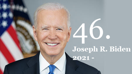 46. President Joseph R. Biden, Jr. - 46th President of the United States