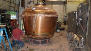 Vendome Copper & Brass Works - 750 Gallon Pot Still