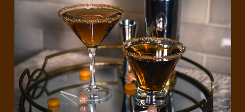 Butterscotch Martini Cocktail