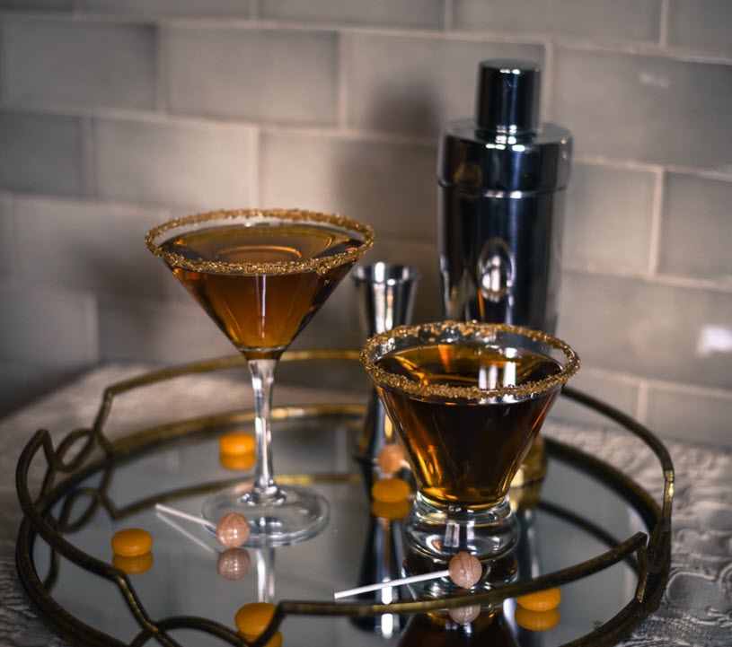 Butterscotch Martini Cocktail