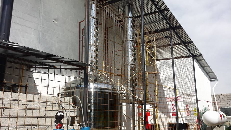 Affordable Distillery Equipment - 1,000 Gallon Still Installed in a Facility in Ecuador