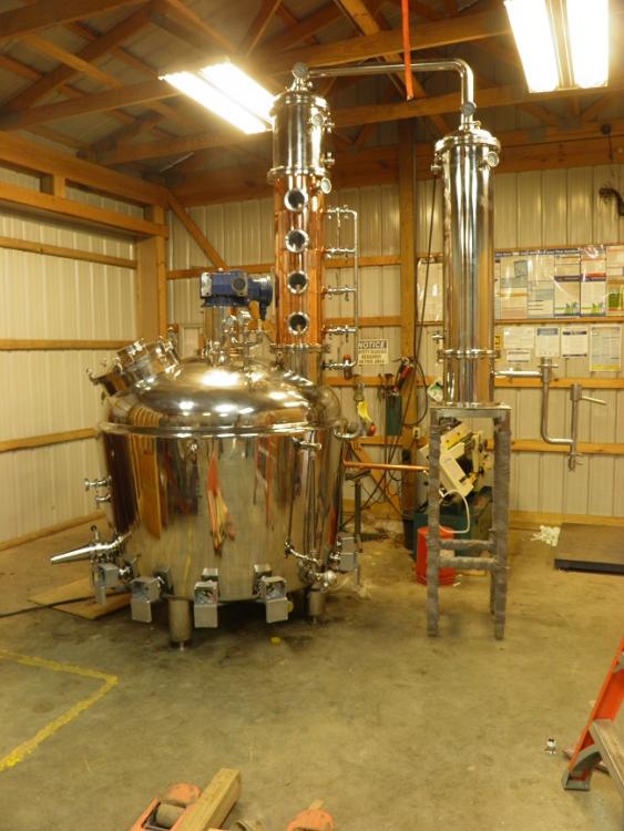 Affordable Distillery Equipment - Baine Marie Electric 300 Gallon Pro Series, Combination Mash Tun and Whiskey Still