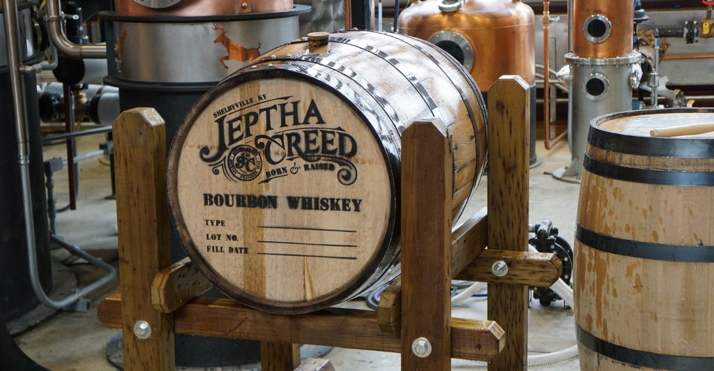 Jeptha Creed Distillery - First Barrel of Bourbon