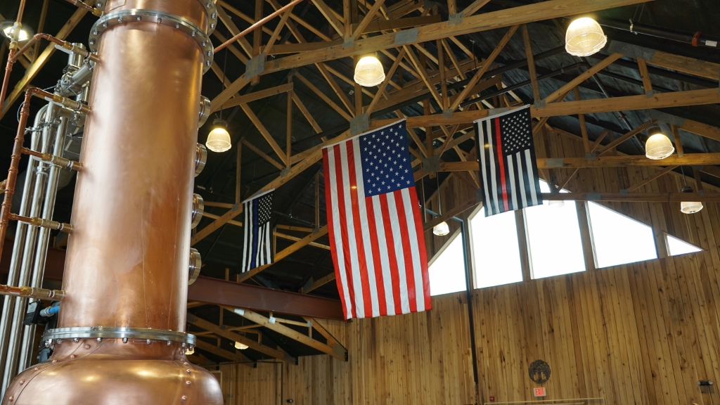 Jeptha Creed Distillery - American Flags