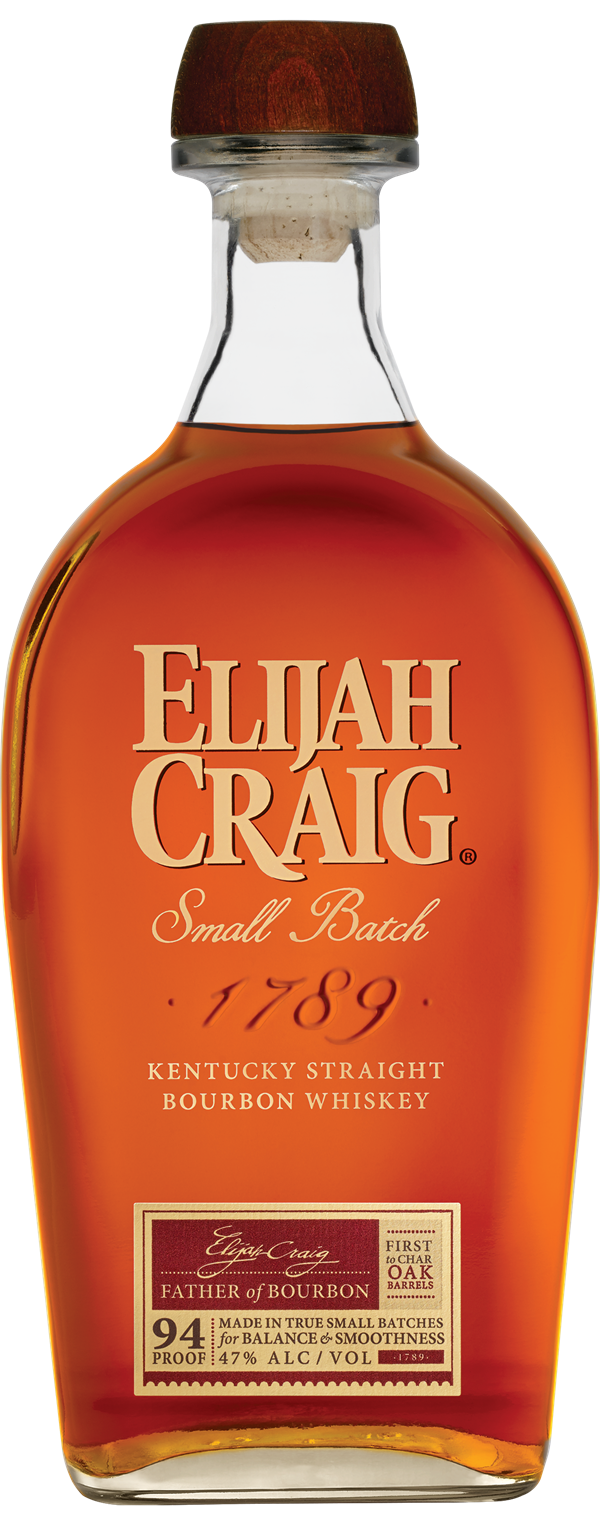 Elijah Craig Small Batch 1789 Small Batch Kentucky Staight Bourbon Whiskey 2016 Redesign