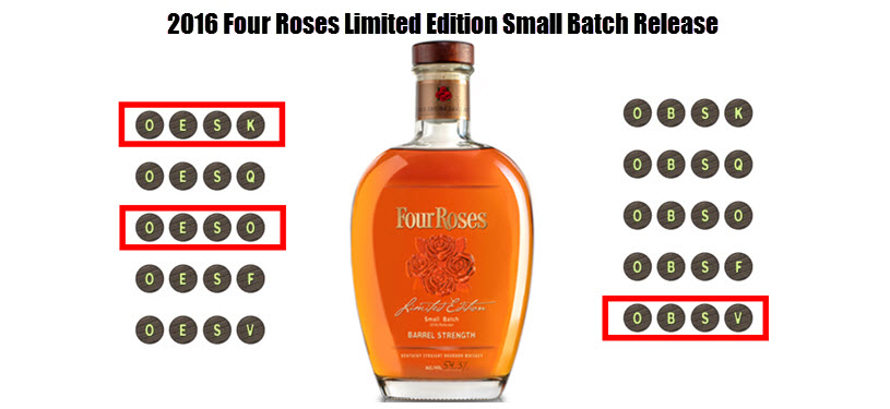 Four Roses 2016 Limited Edition Small Batch Bourbon