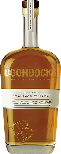 Boonedocks American Whiskey Bottle