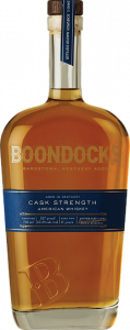 Boonedocks Cask Strength American Whiskey Bottle
