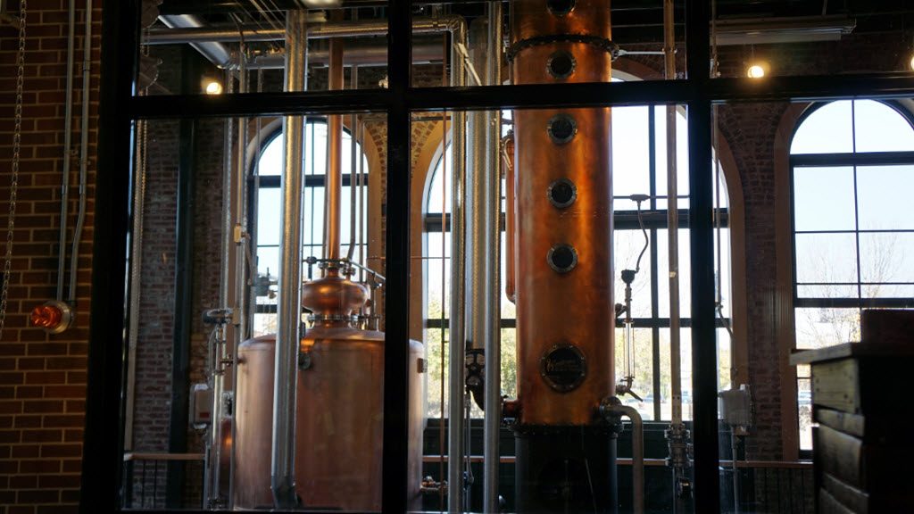 Angel's Envy Distillery - Vendome Copper Column Still and 375 Gallon Doubler