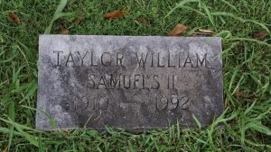 Taylor William Samuels II, 1910-1992