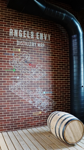 Angel's Envy Distillery - Distillery Map