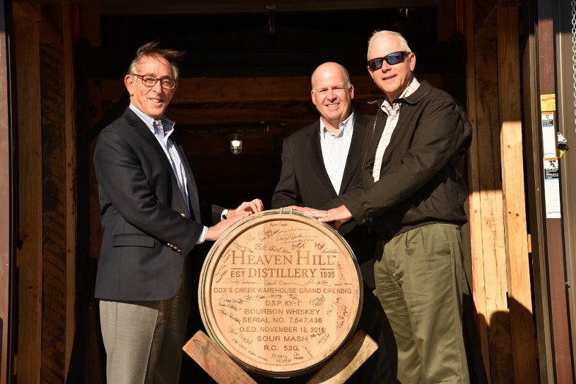 Heaven Hill Distillery - Warehouse 53 Ribbon Cutting, President Max L. Shapira