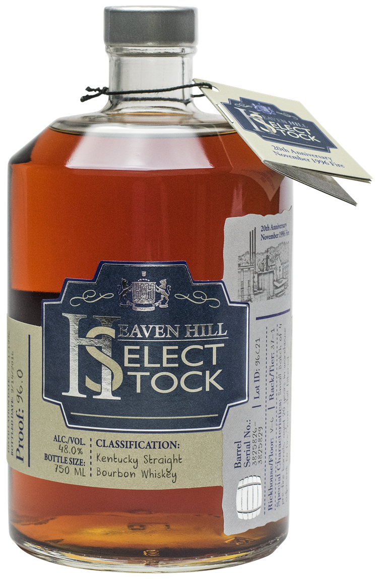 Heaven Hill Select Stock 20th Anniversary Fire Edition Bottle