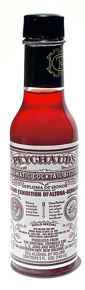 1824 Peychauds Bitters Bottle