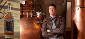 H Clark Distillery - Founder Heath Clark with Tennessee Bourbon