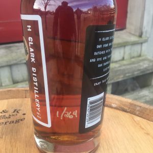 H Clark Distillery - Tennessee Bourbon Bottle No. 1 or 264