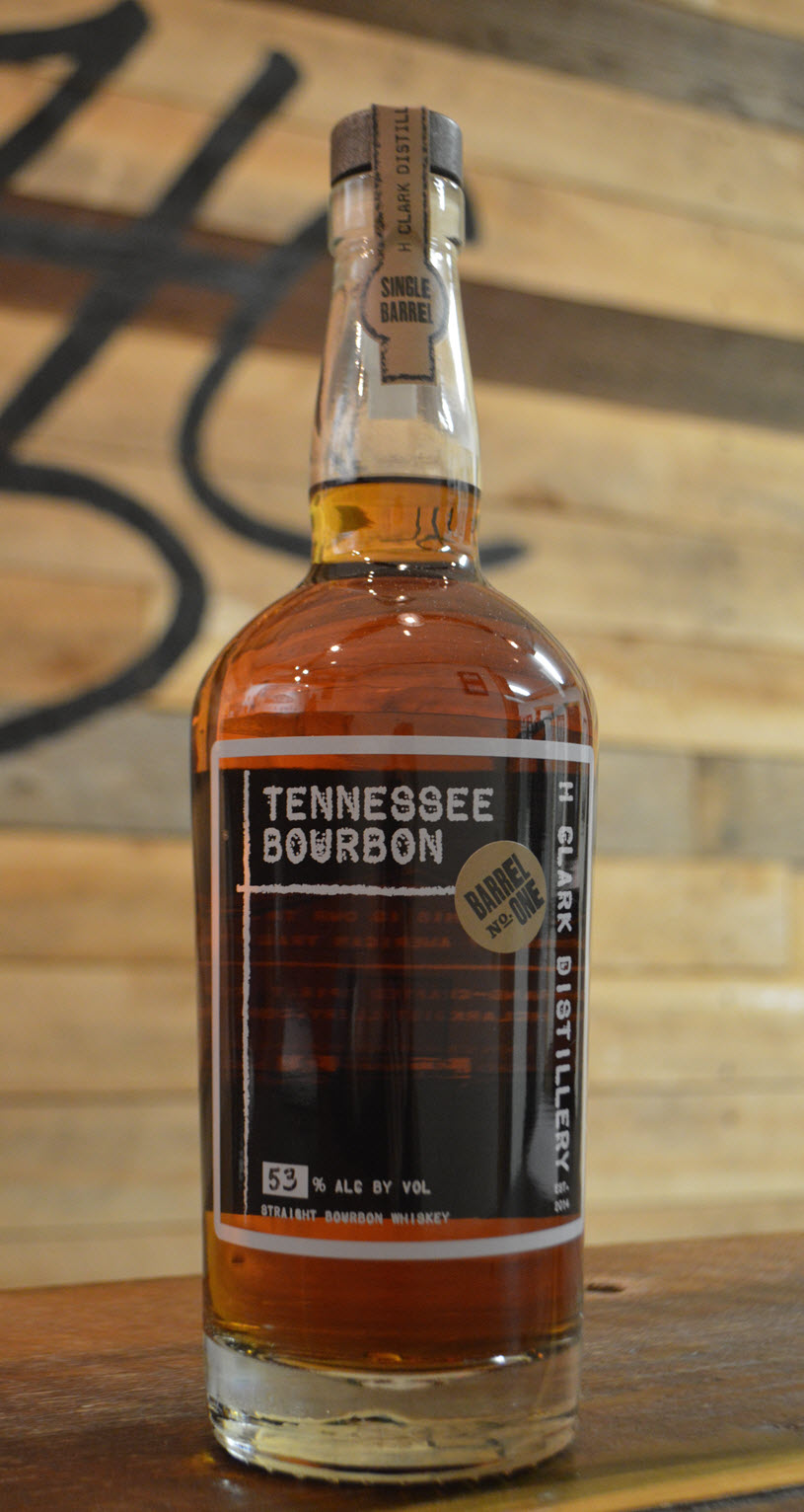 H Clark Distillery - Tennessee Bourbon Bottle No. 1