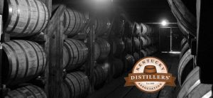 Kentucky Distillers' Association logo with barrels