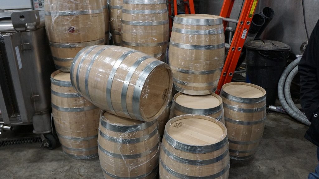 FEW Spirits Distillery - The Barrel Mill Oak Barrels with #3 Char