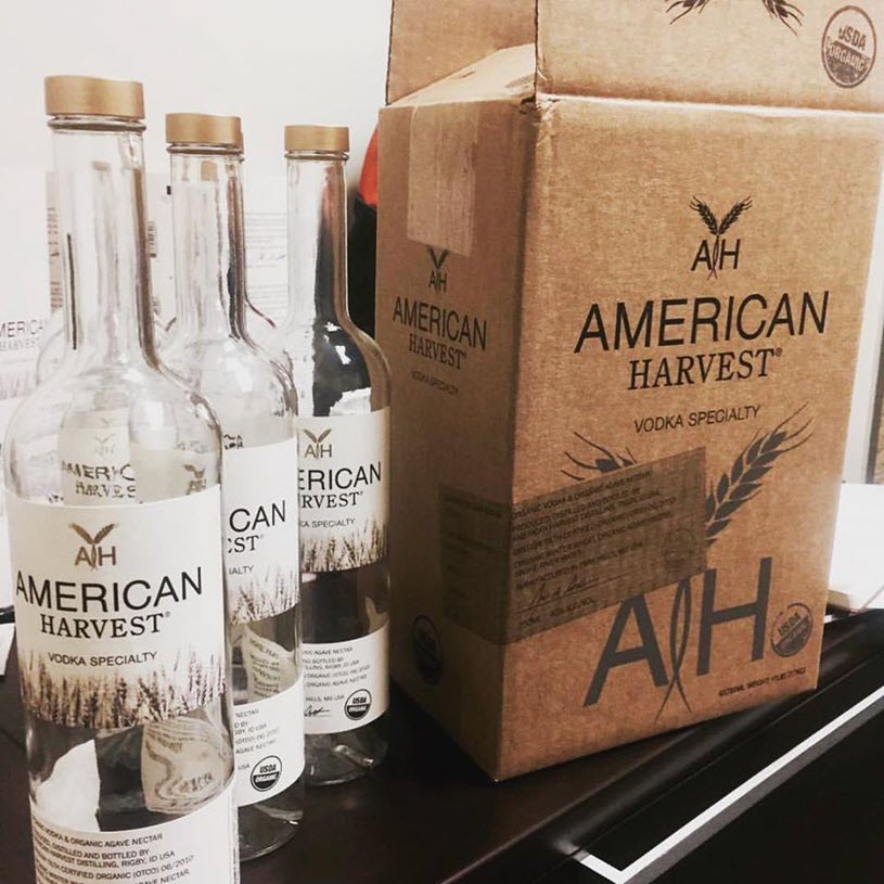 American Harvest Vodka Specialty Packaging