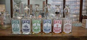 FEW Spirits Distillery - Gin, Bourbon and Whiskey Bottles large
