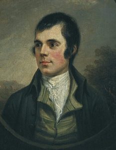 Robert Burns Portrait - Born Jan 25, 1759-Died Jul 21, 1796