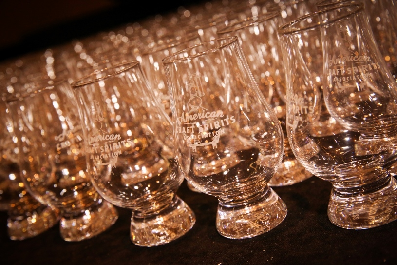 American Craft Spirits Association - Tasting of the Spirits in Glencairn Glasses