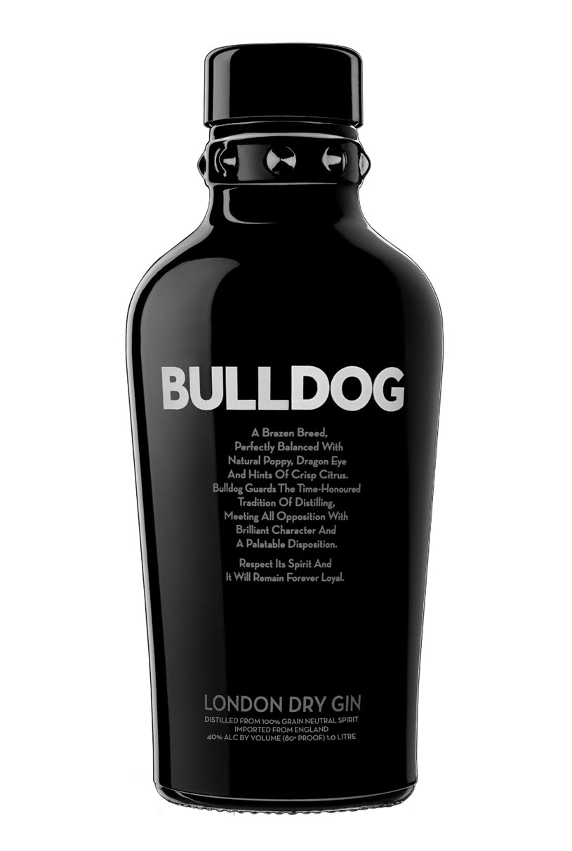 BULLDOG Gin Bottle