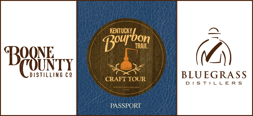 Kentucky Bourbon Trail Craft Tour Passport - Boone County Distilling and Bluegrass Distilling
