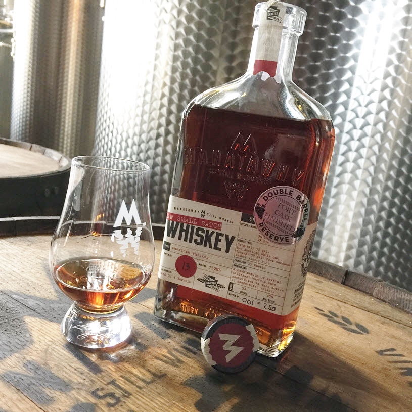 Manatawny Still Works Distillery - Double Barrel Reserve Small Cask Finished Small Batch Whiskey a