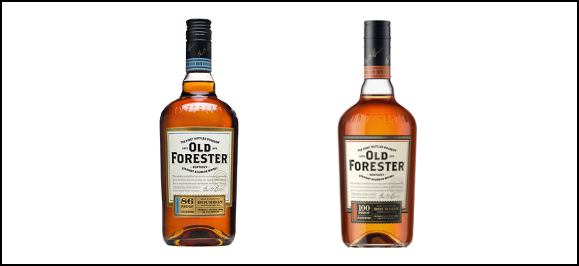 Old Forester Kentucky Straight Bourbon Whiskey - New Packaging Design