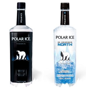Polar Ice Vodka - Bear Bottle