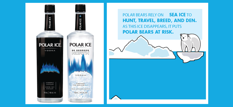 Polar Ice Vodka - Bear-less Bottle