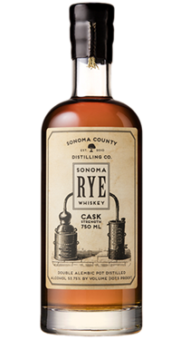 Sonoma County Distilling Company - Sonoma Straight Rye Whiskey Cask Strength