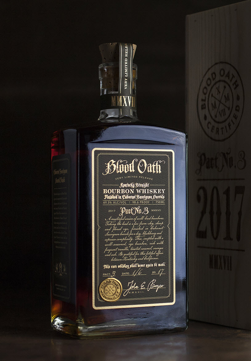 Blood Oath Kentucky Straight Bourbon Whiskey Pact No. 3