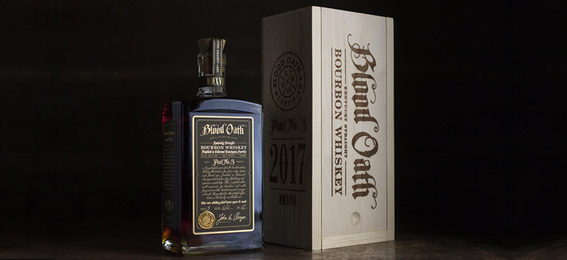 Blood Oath Kentucky Straight Bourbon Whiskey Pact No. 3