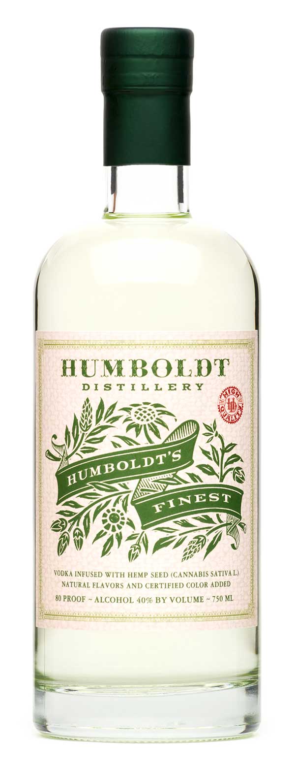 Humboldt Distillery - Humboldt's Finest Vodka Infused with Hemp